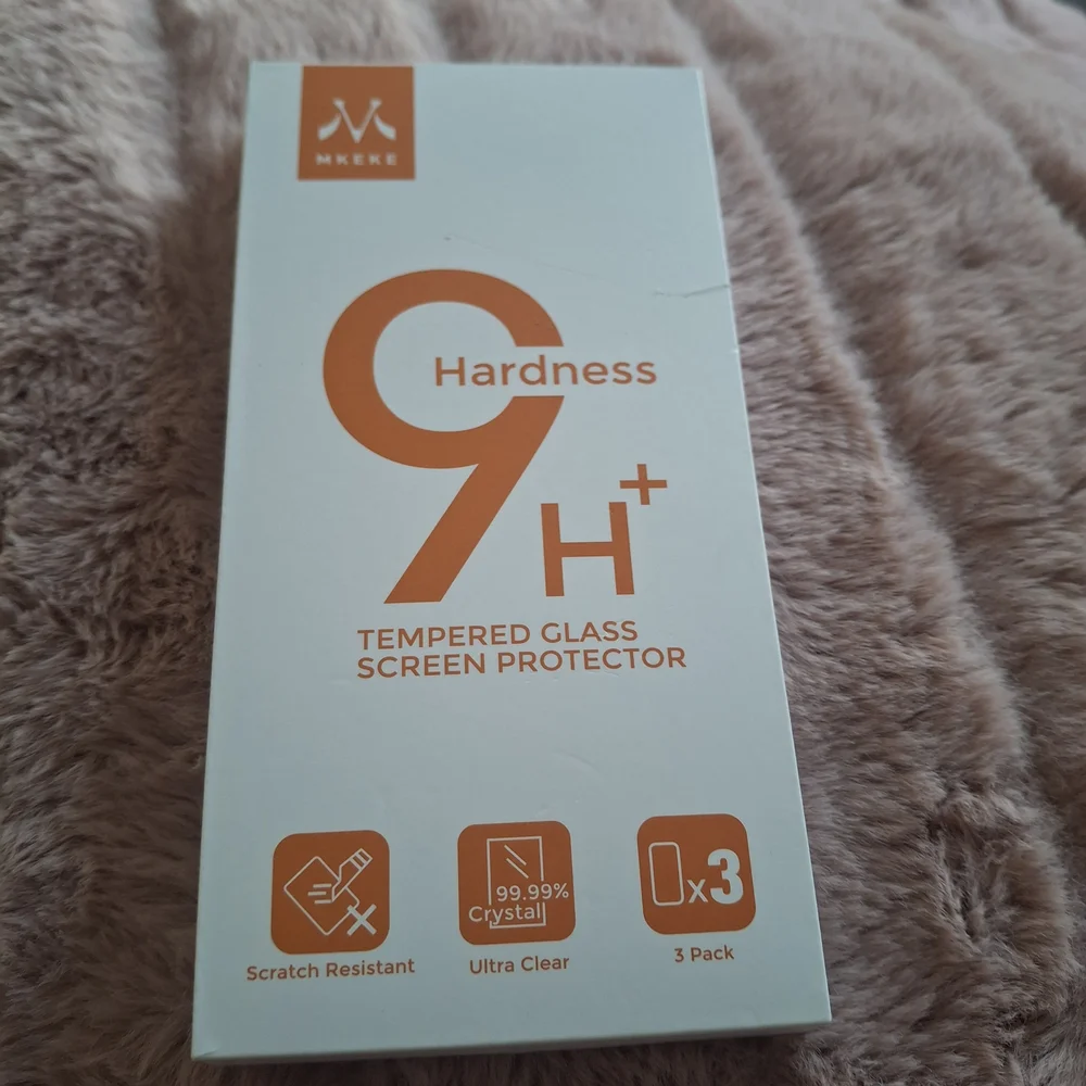 Tempered Glass Screen Protector - Orange